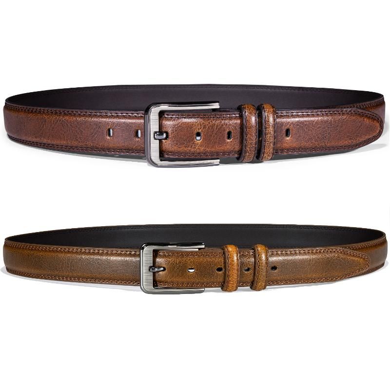 slim brown belt