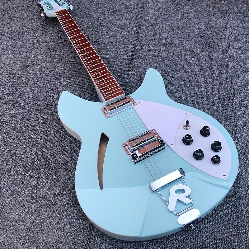 Pack Of Electric Guitar Strings - High Quality 360 Electric Guitar 12 String F Hole Guitar Sky Blue Paint Double Output Dot Inlay Bright Fingerboard Package Electric Guitar Pack Electric Guitar Cheap From Fuyinyueqi 295 98 Dhgate Com