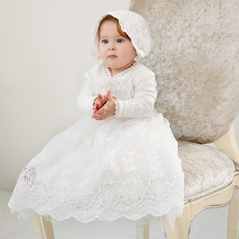 mother of baby baptism dress