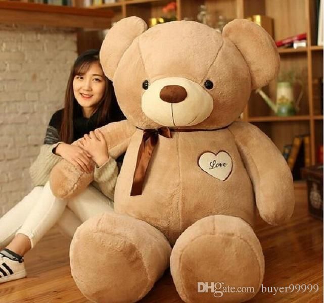 oversized plush bear