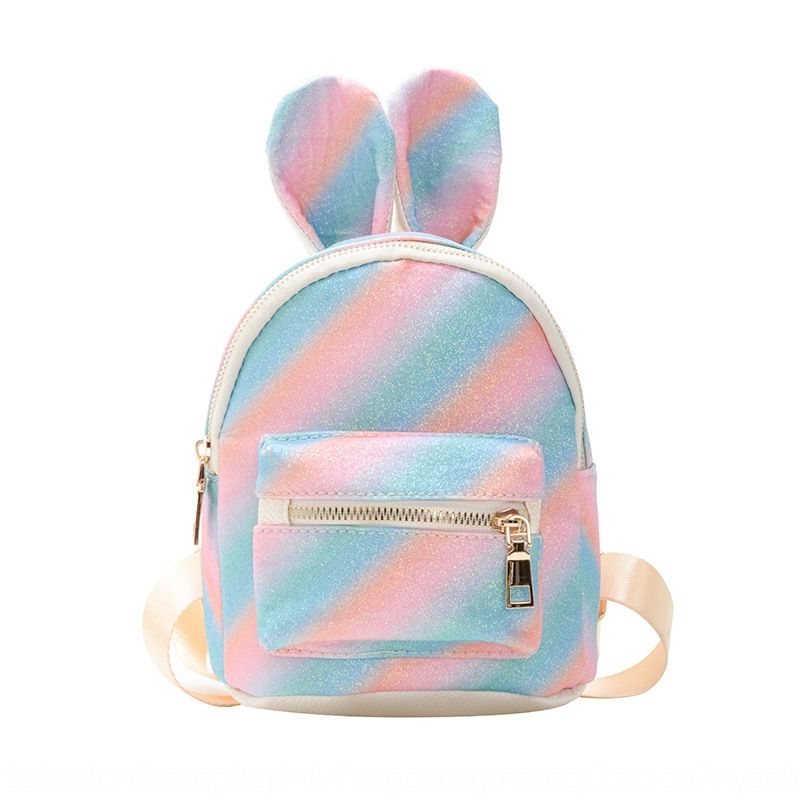 small rainbow backpack