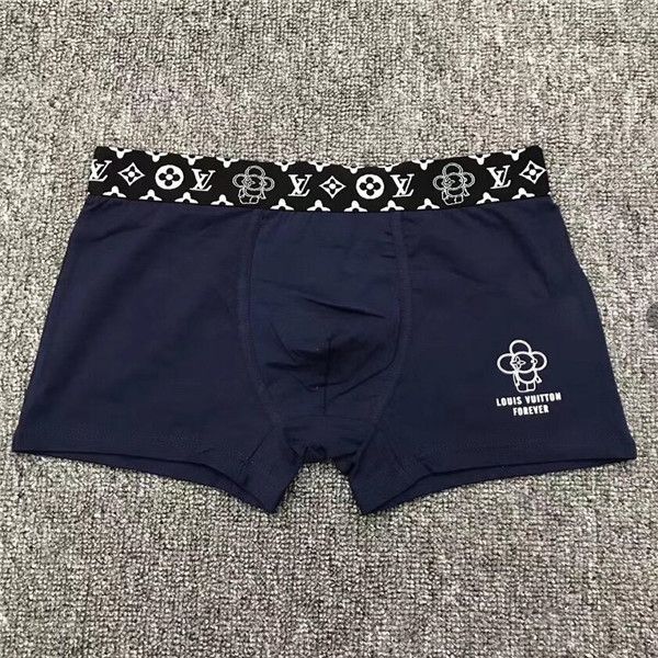 La marca de ropa interior últimas Vuitton de los hombres en calzoncillos de algodón
