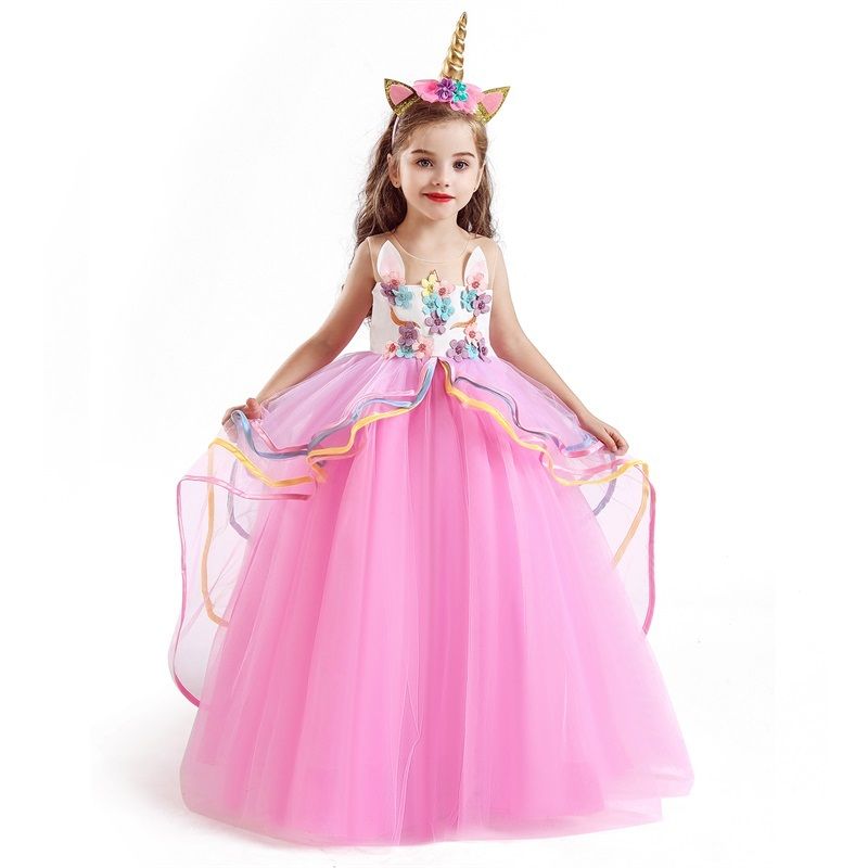 unicorn birthday gown