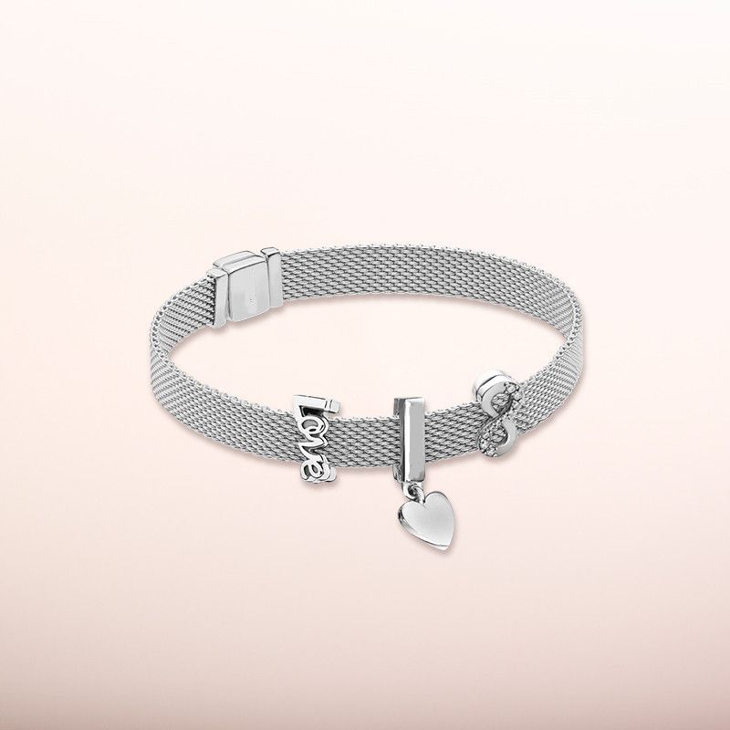 pandora moments silver necklace