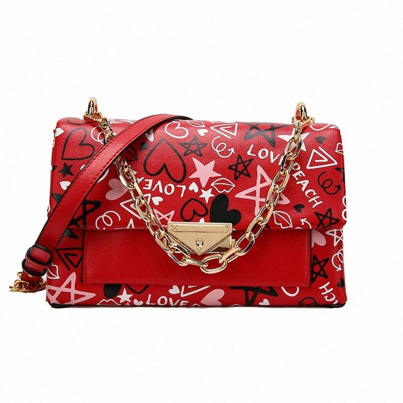 Fashion Graffiti Print Cross Body Bags For Girls Offbeat Designer Shoulder Bag Purse Party Chain Handbags Discount Designer Handbags U7wl Evening Bags Stone Mountain Handbags From Winsdo 23 09 Dhgate Com