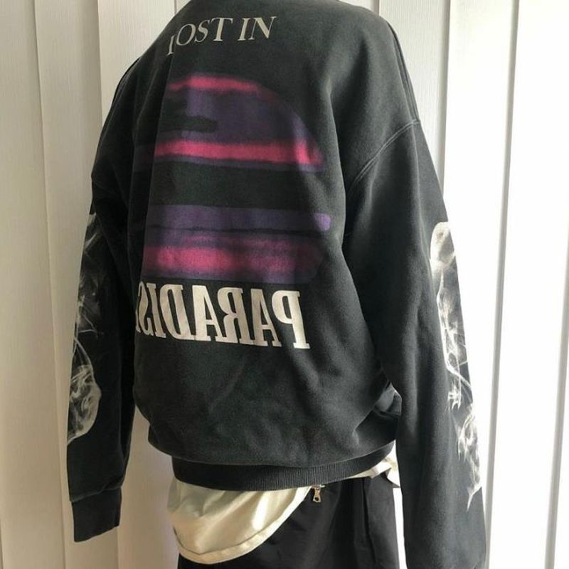 Lost in paradise nike crewneck Clearance