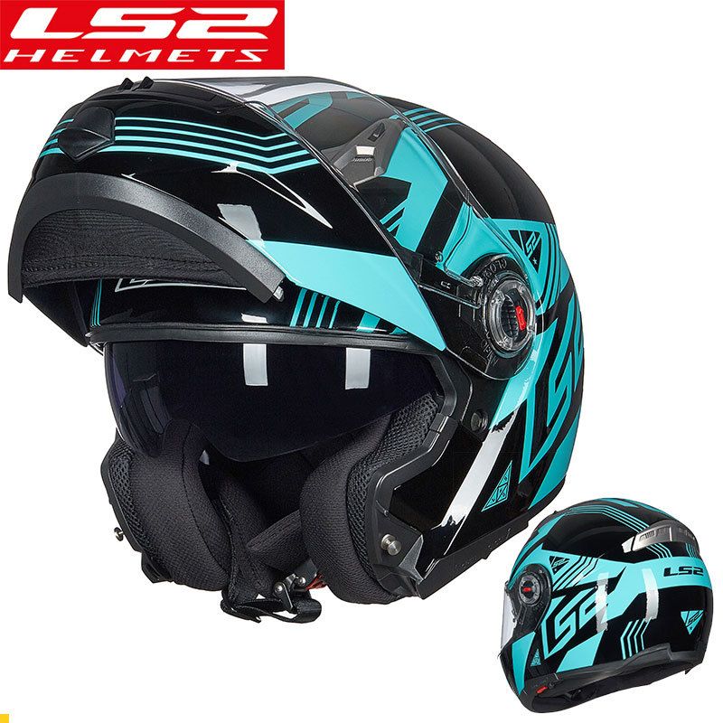 Genuine Motorcycle Helmet Double Lens Open Face Helmet Four Seasons Multi Function Men And Women