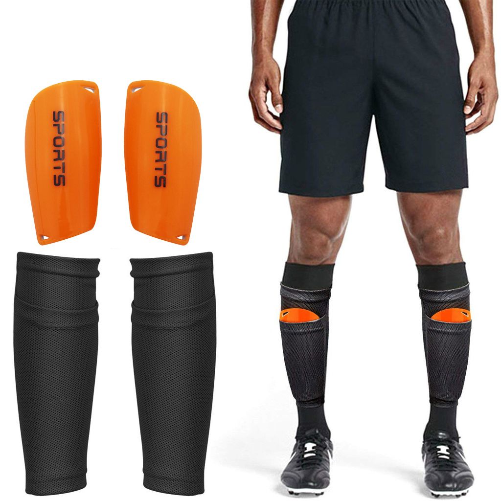 2020 Soccer Football Shin Guard Teens Socks Pads Professional Shields