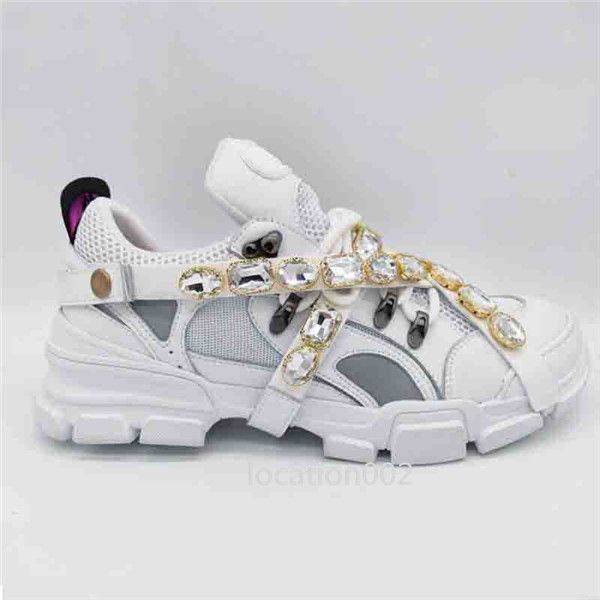 luxury crystal design sneakers