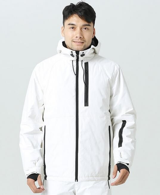 white snowboard jacket men
