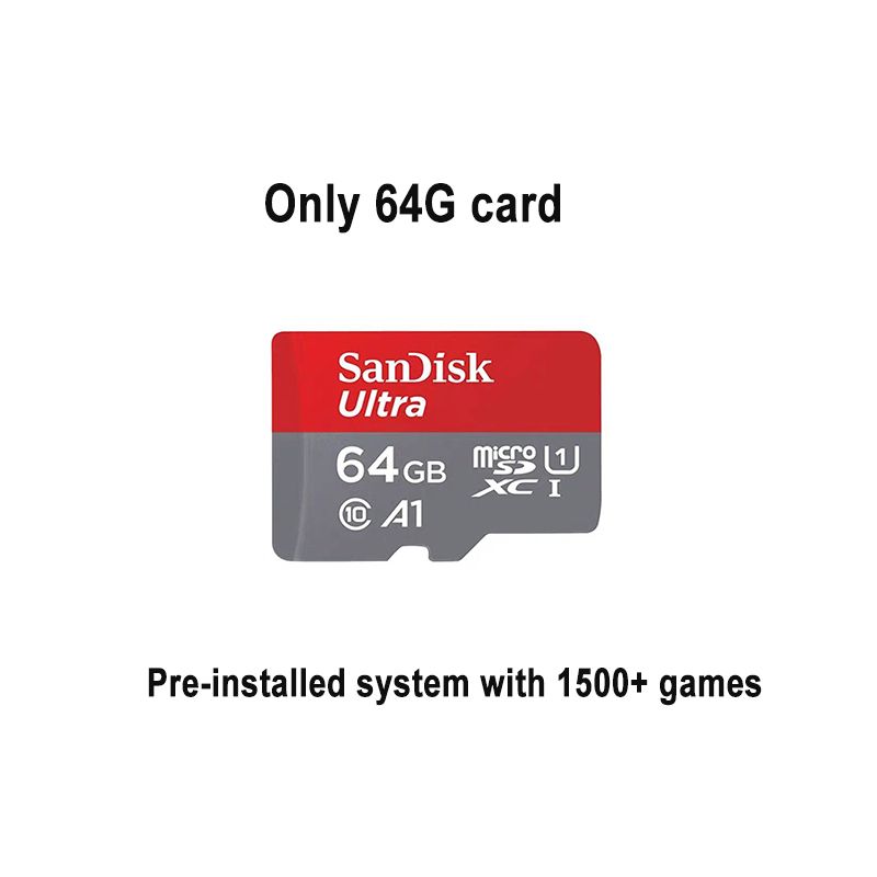 only 64G card