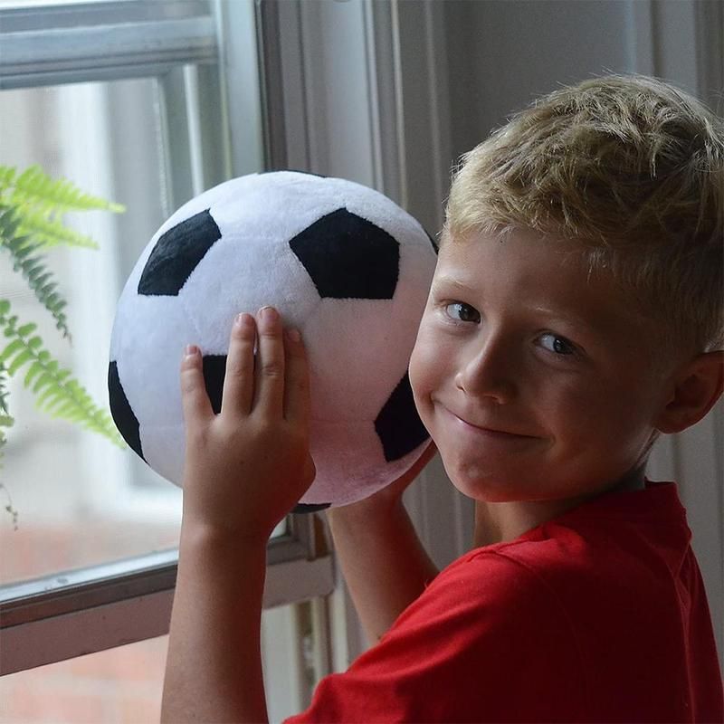 large plush soccer ball