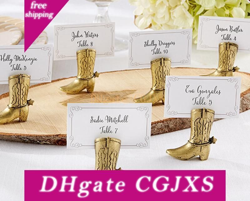 wedding table card holders