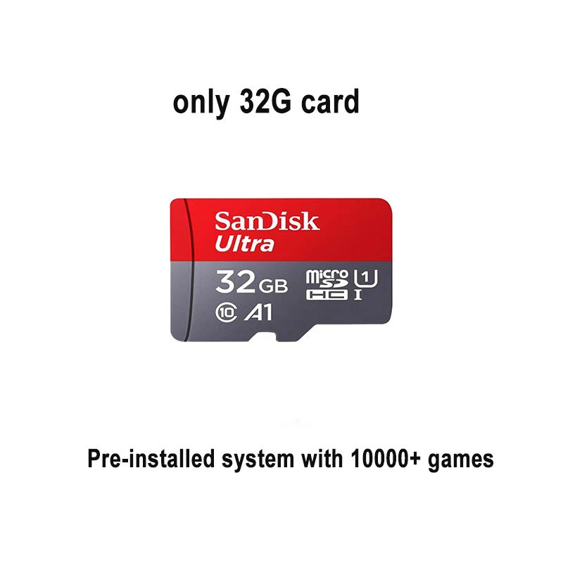 only 32G card