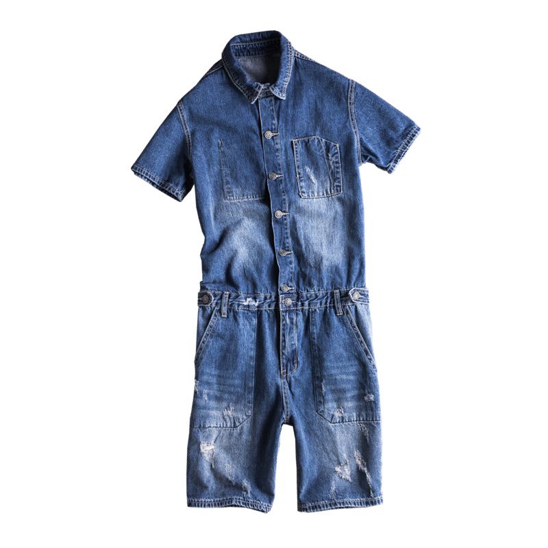 Denim Jumpsuit For Men