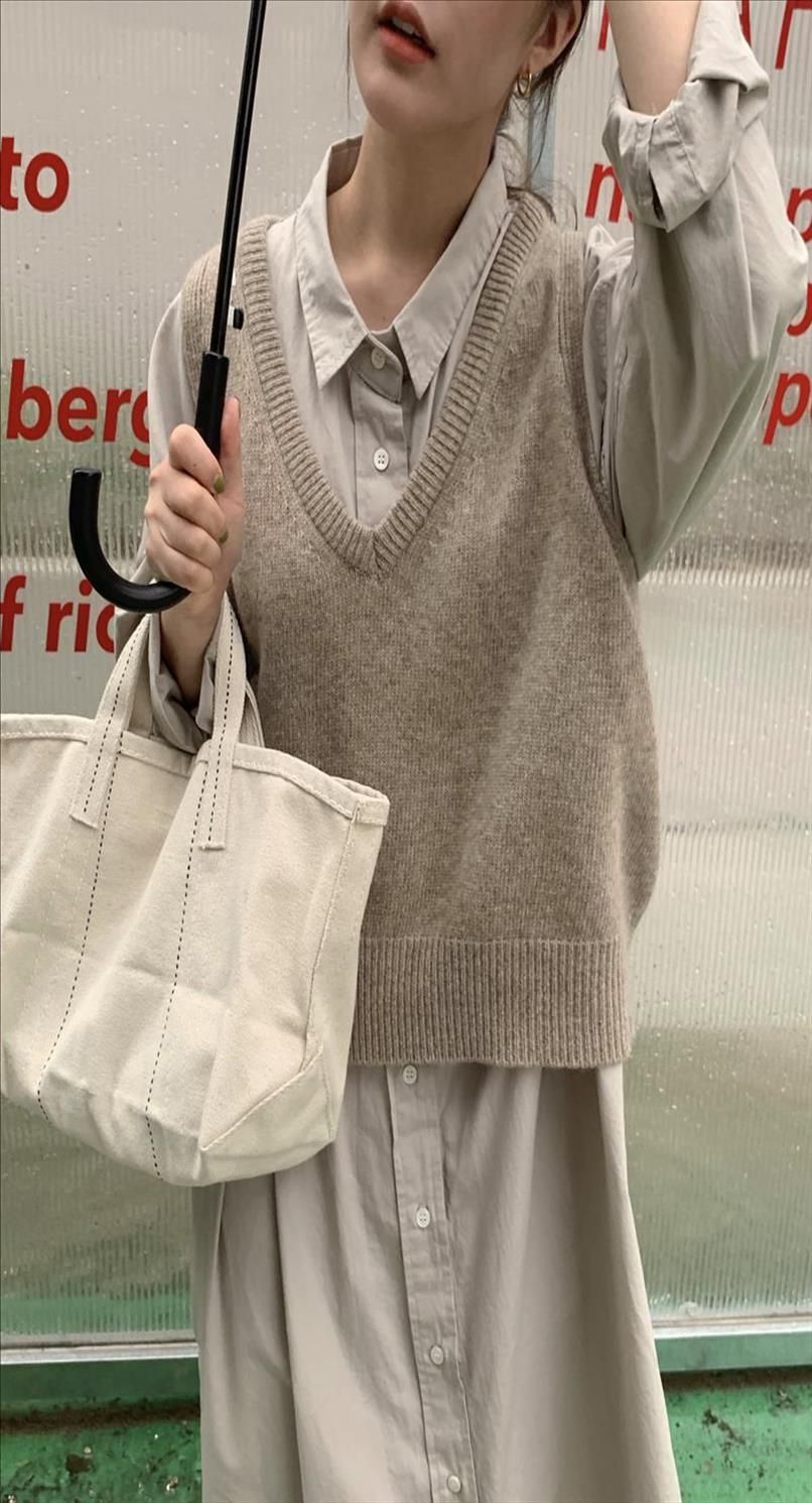 sweater vest dress