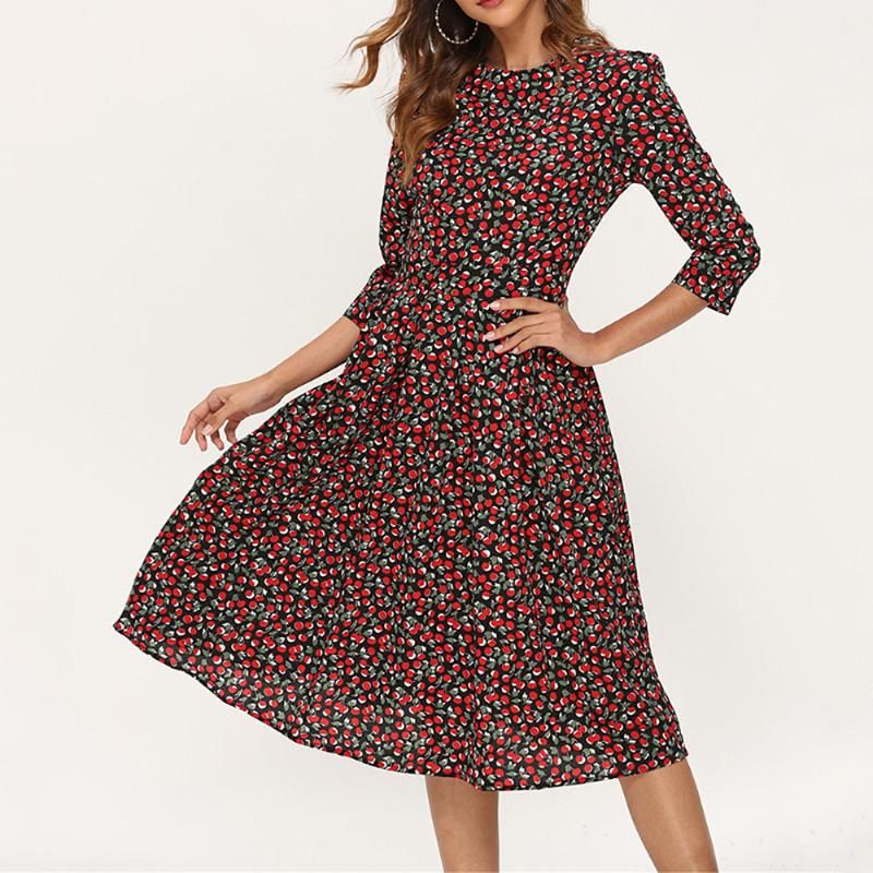 robe manche trois quart chic