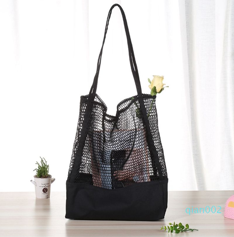 mesh beach bag