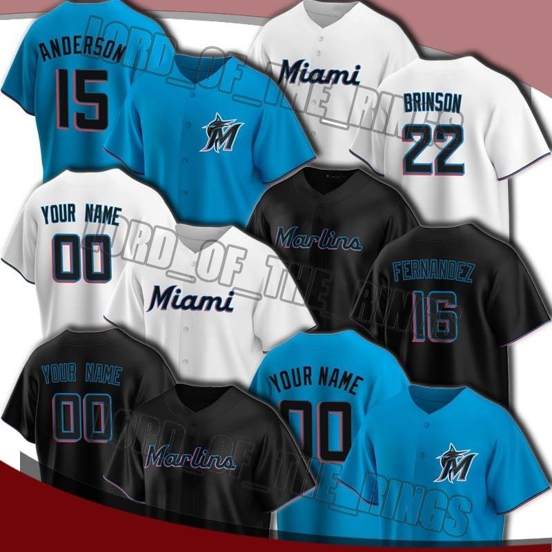 custom marlins jersey