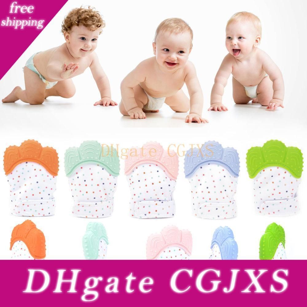 baby teething glove