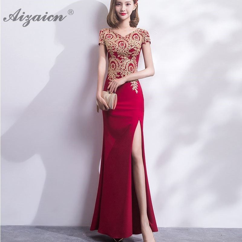 Compre Ropa Étnica Vestidos De Noche Largo Casual Vestido Elegante Mujeres  Qipao Chicas Sexy Cheongsam Tradicional Chino Vestido De Novia Vestidos  Orienta A 32,7 € Del Hemplove | Es.Dhgate.Com