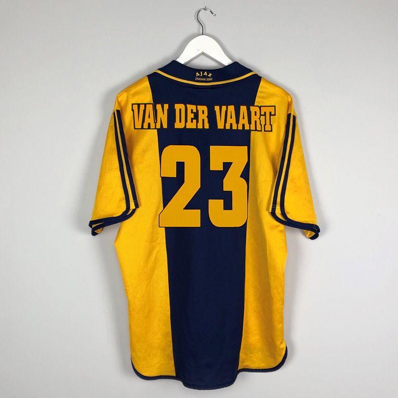 2020 2000 2001 Ajax Away Retro Soccer Jersey 00 01 Van Der Vaart Chivu Van Der Meyde Winter Witschge Vintage Classic Football Shirt From Lys2019 19 97 Dhgate Com