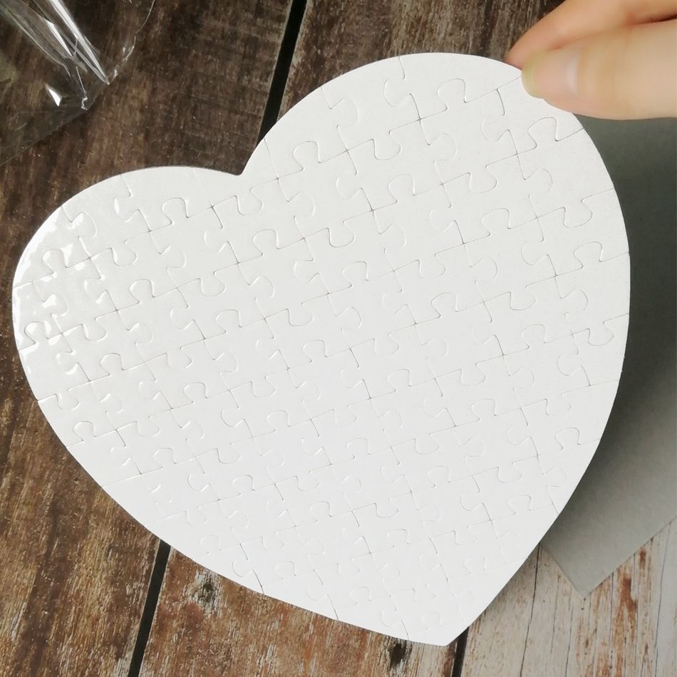 Blank Heart Shaped Puzzles Sublimation Blank Pearl Jigsaw DIY Puzzle  Wedding Birthday Valentines Day Party Favor Gift LJJP383 From Win_with_you,  $1.27 | DHgate.Com