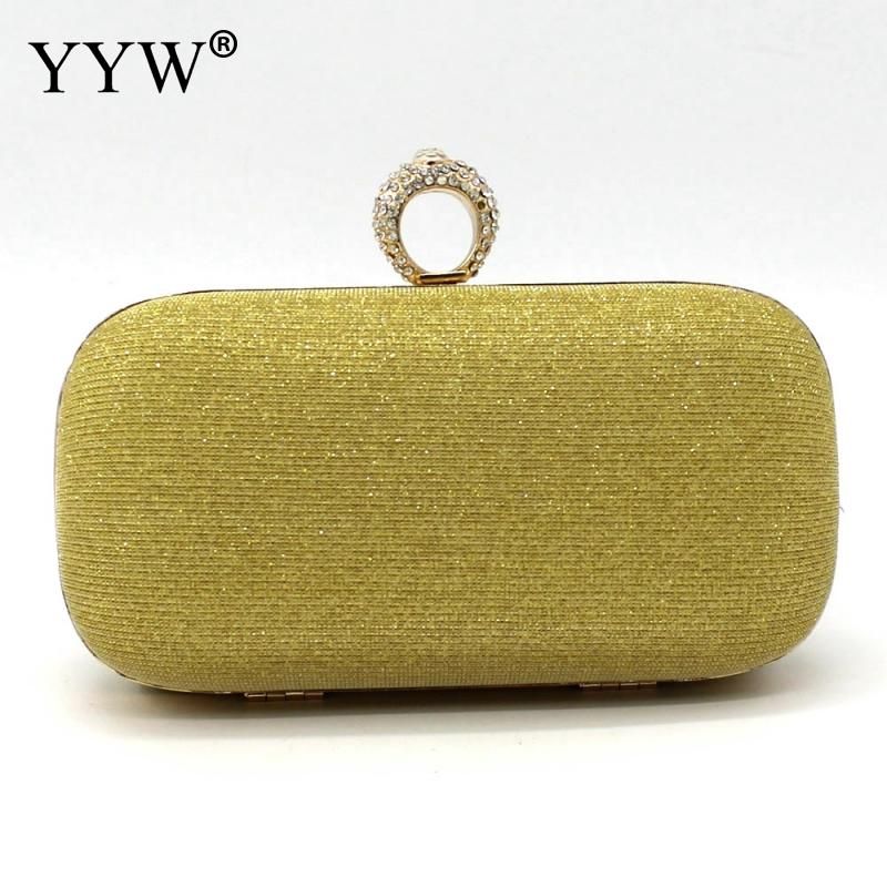 gold glitter bolsa