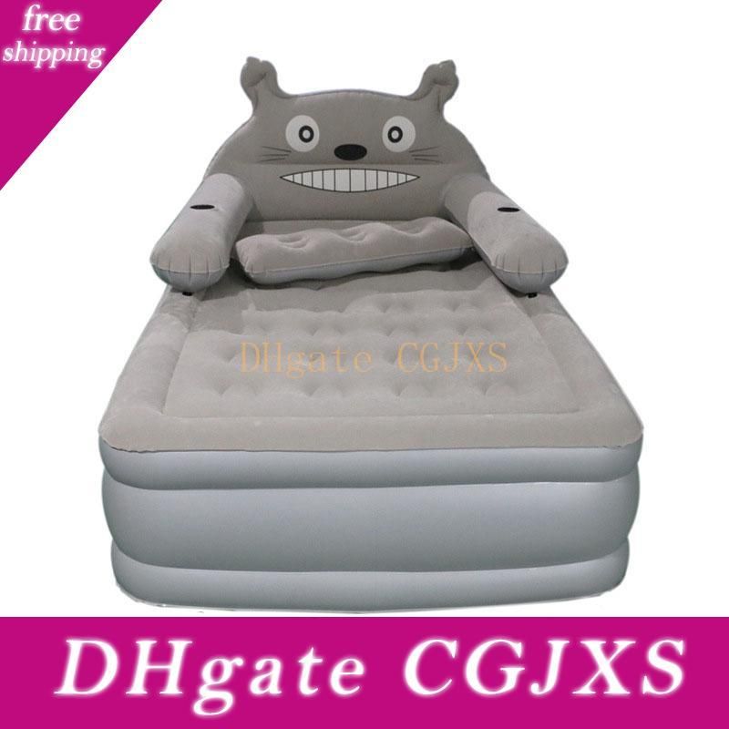 inflatable portable bed