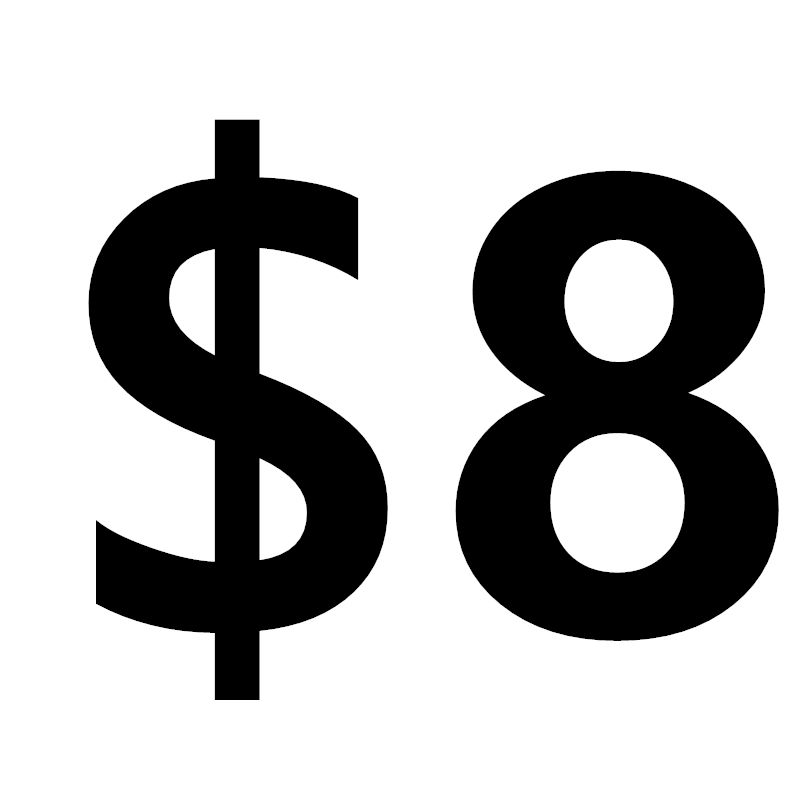 8 USD