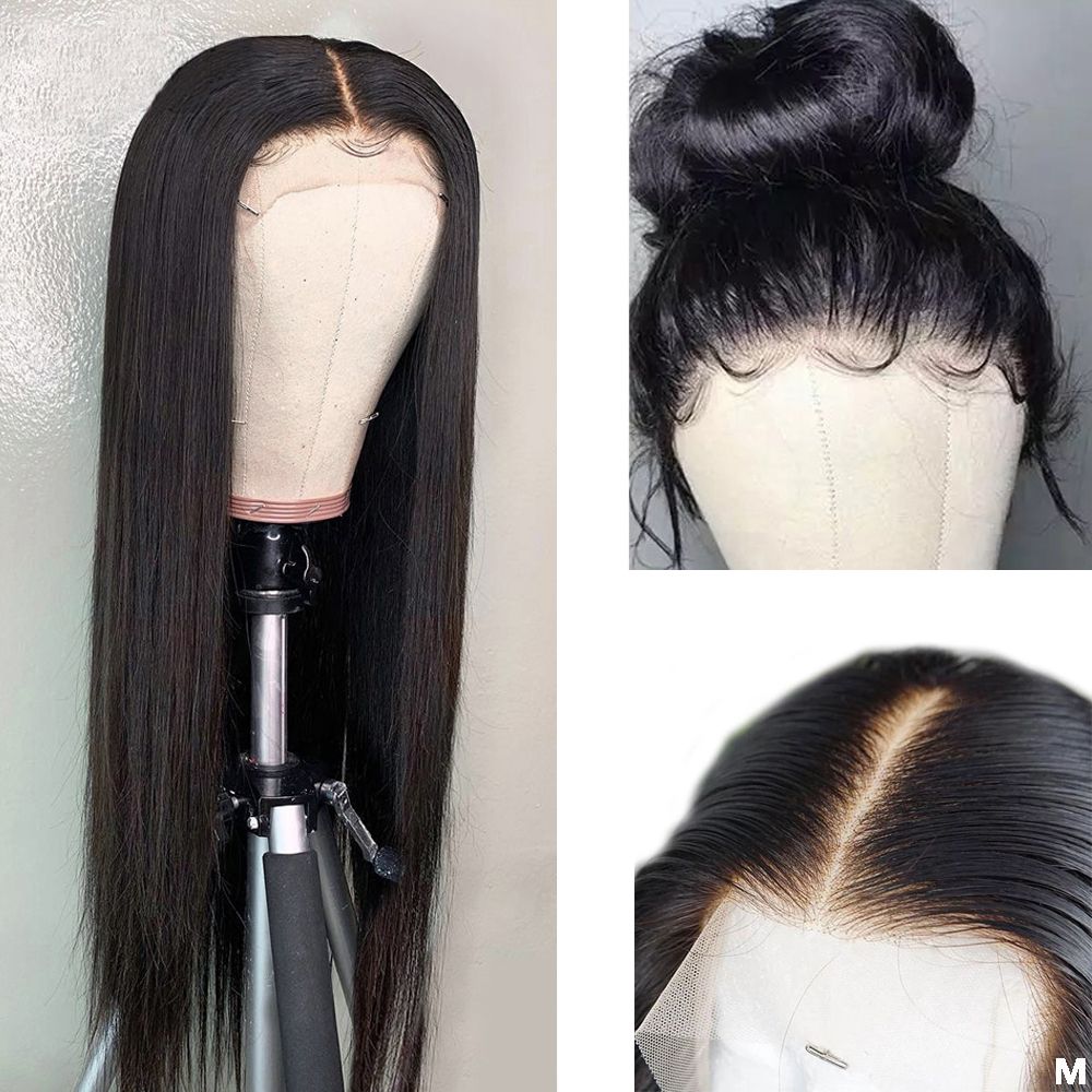 Bella Hair Straight Indian Full Lace Wig Human Hair 100 view 3