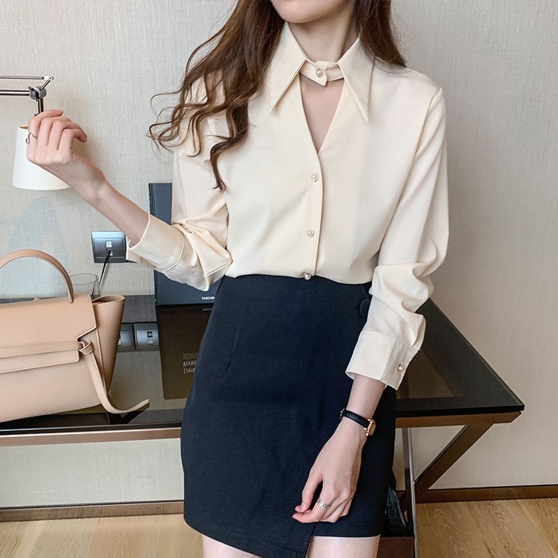 chiffon formal shirts for ladies
