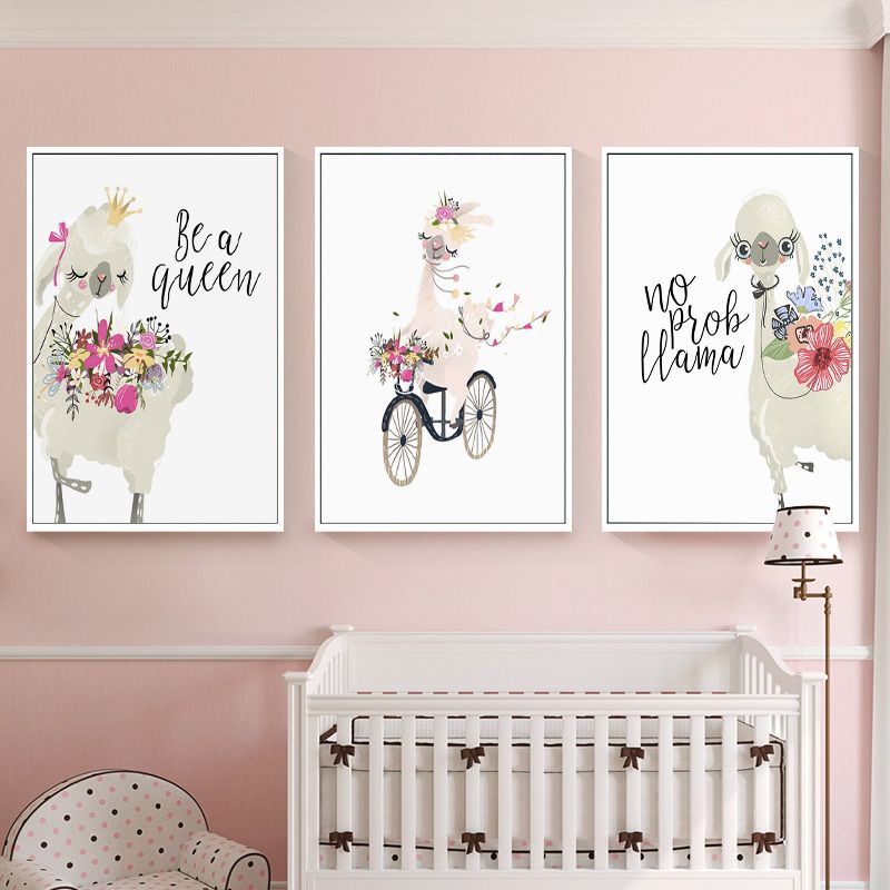 llama baby room