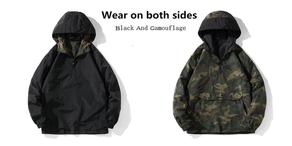 Zwarte camouflage-xxl