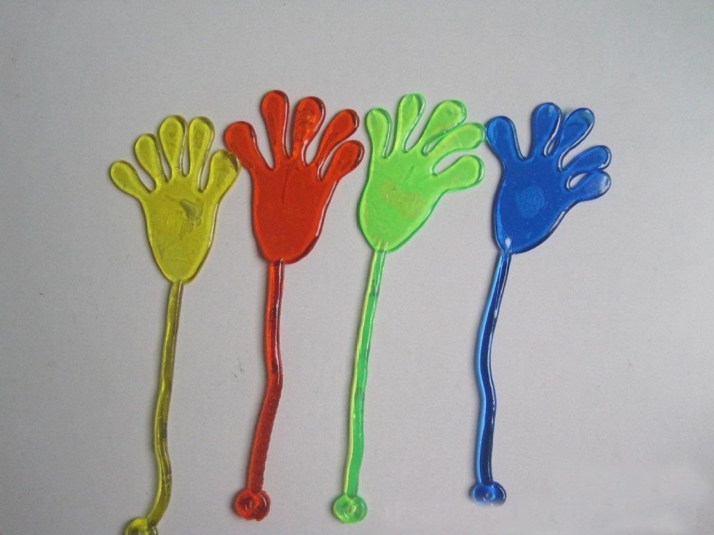 sticky hand toy material