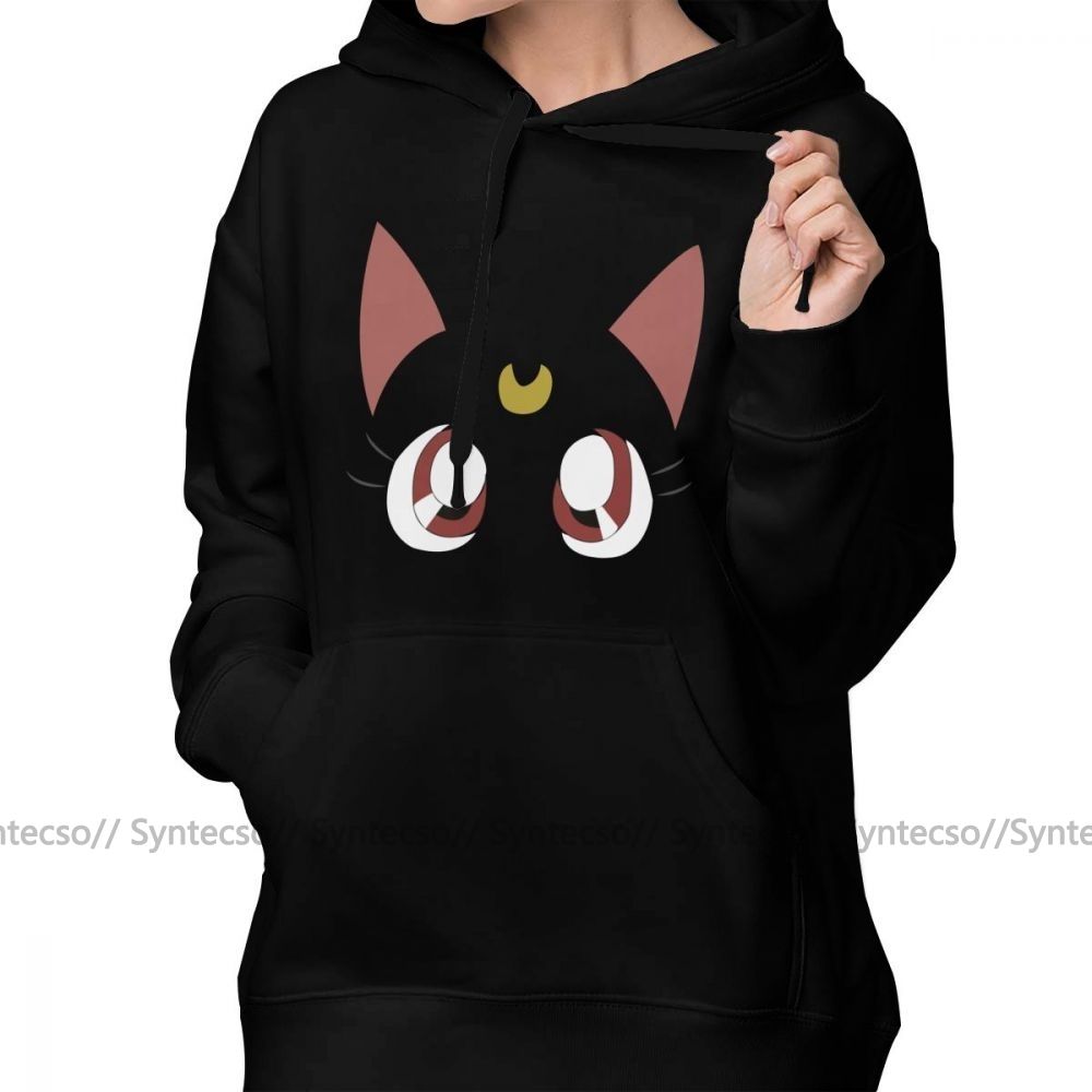 Compra Sailor Moon Sailor Moon Luna Luna Con Capucha Sudaderas Con Capucha  Dulce De Manga Larga Sudaderas Con Capucha De Las Mujeres Más El Tamaño De  Algodón Rojo Impreso Sudadera Con Capucha
