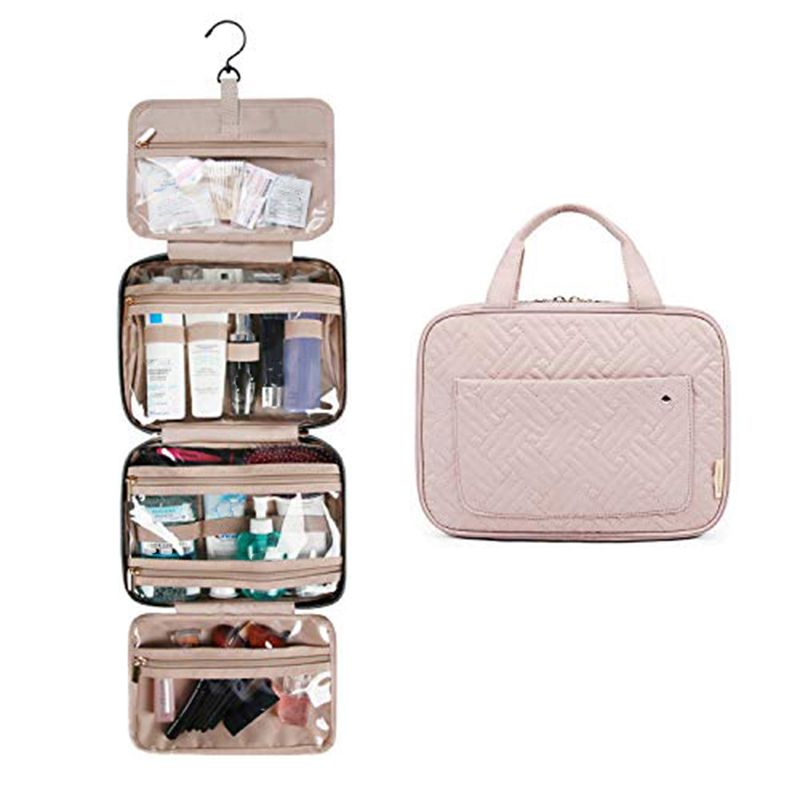 Compra JHD Viajes Neceser Con El Gancho Colgante Del Maquillaje Cosmético  Del Bolso Del Organizador Del Recorrido Portátil De Almacenamiento De Baño  Cosmética Barato | Entrega Rápida Y Calidad | Es.Dhgate