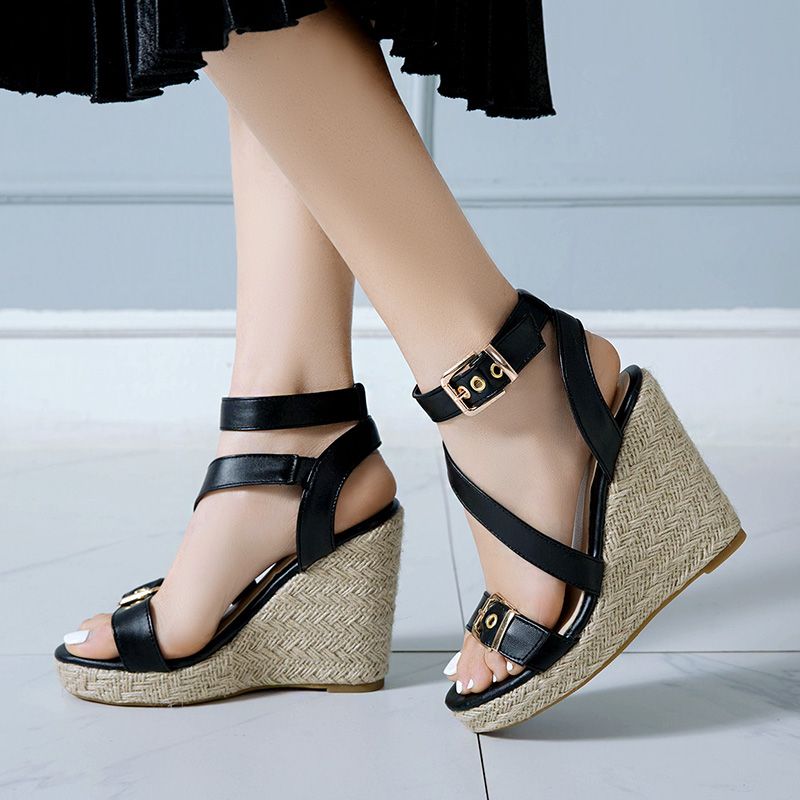 wedge evening sandals