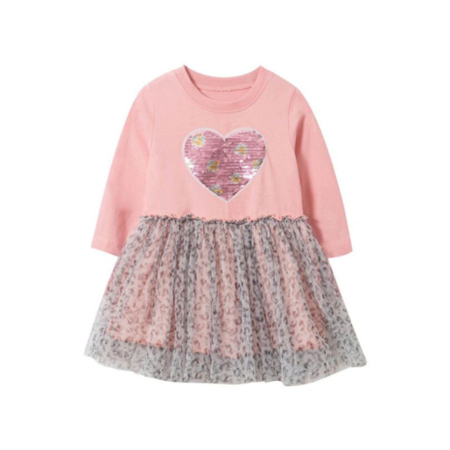pink colour dress for girl