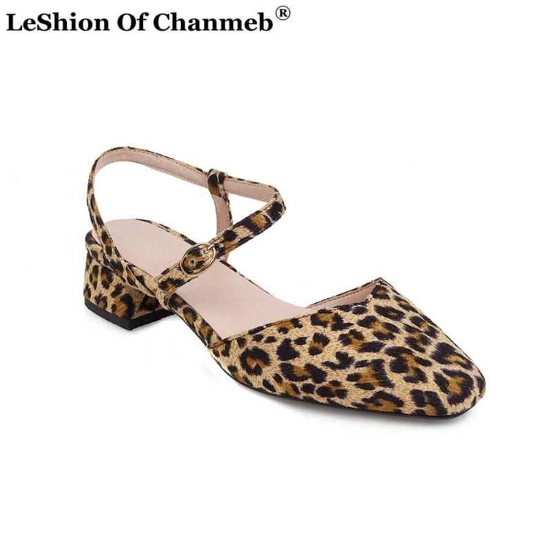 low heel leopard shoes