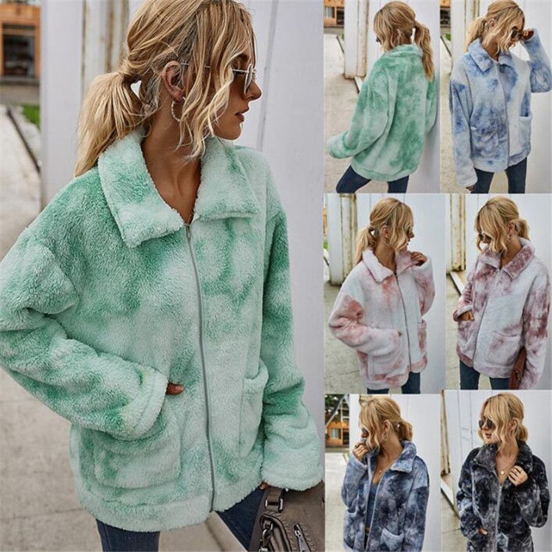 tie dye jacket women's