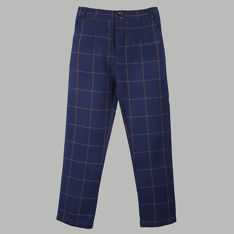 Blaues Plaid