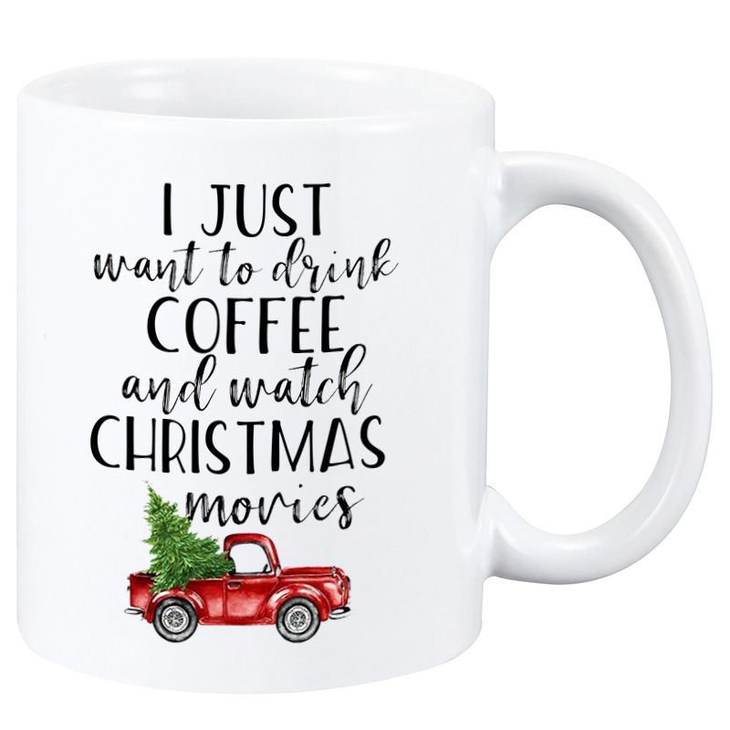 Discount Cute Christmas Gift Cartoon Cups Creative Double Side Printed Porcelain Cups Happiness Movies Lovely Fashion Milk Coffee Cups Mugs Vt1708 From Besgo 6 49 Dhgate Com