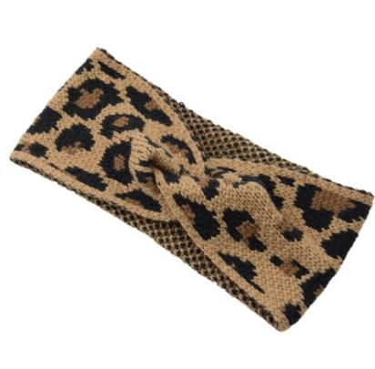 # 2 Leopard bowknot Hairband