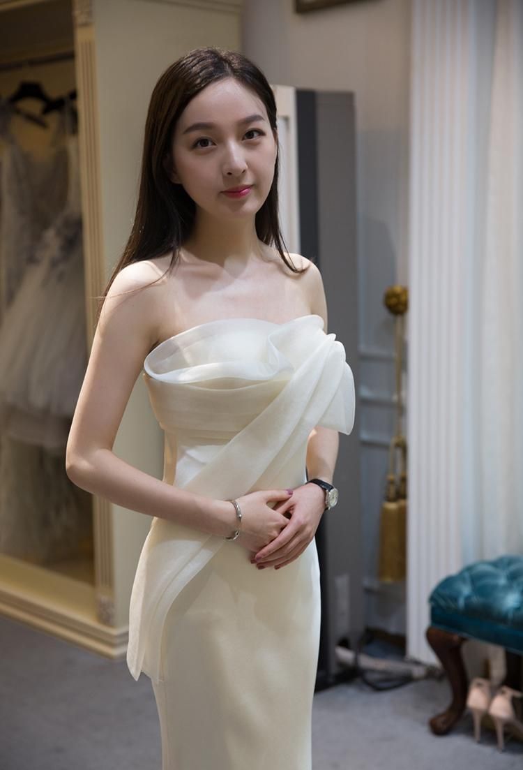 silk debs dress