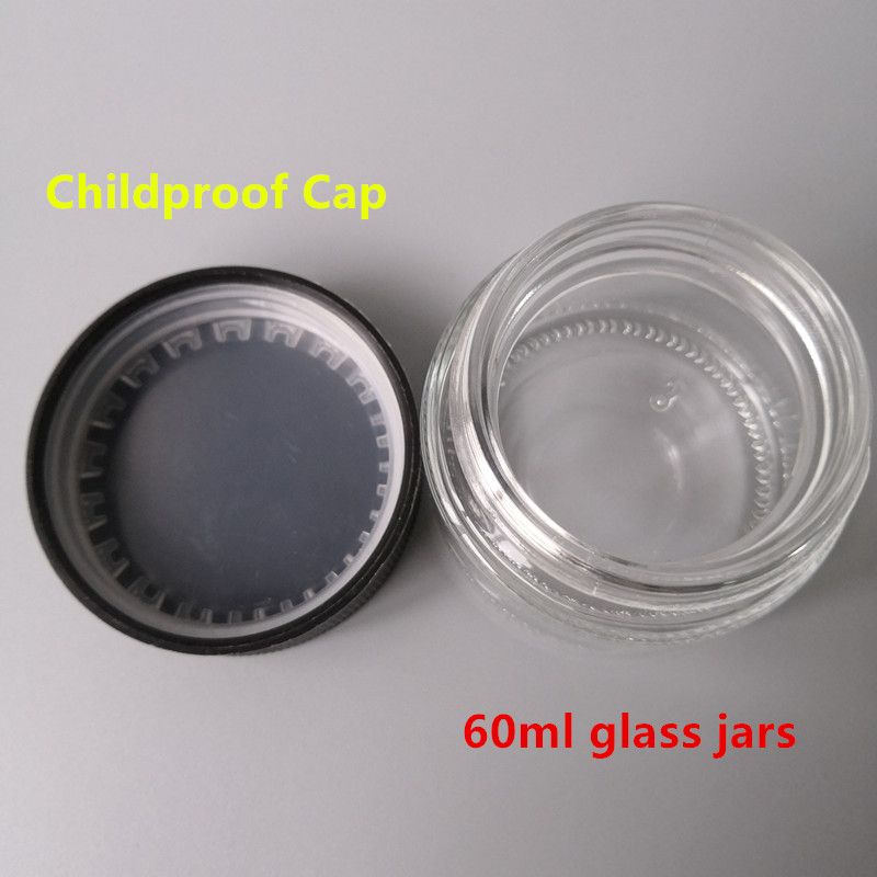 60ml glass jar