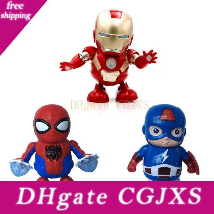 dancing robot iron man