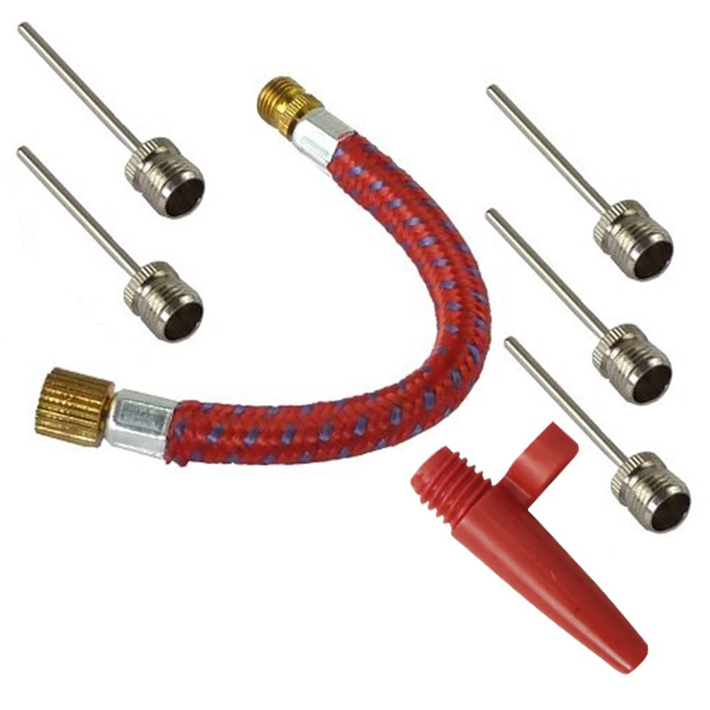 bike pump with needle