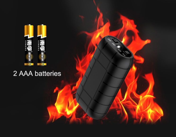 не используется для батареи AAA (не с батареей)