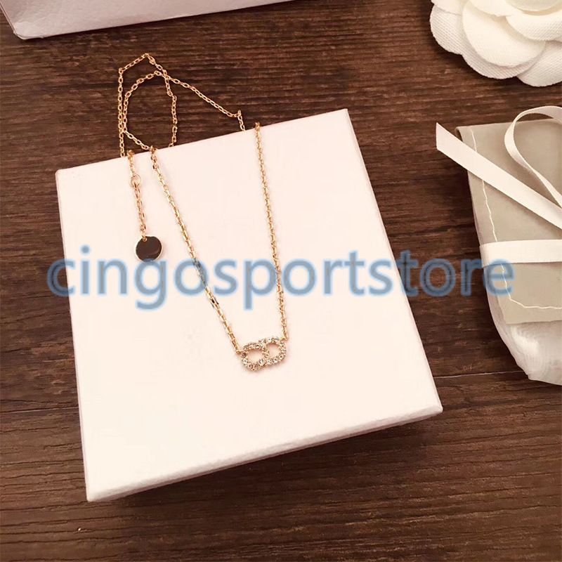 dior initial necklace